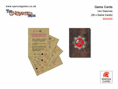 Uncharted Seas: Iron Dwarves - Game Cards