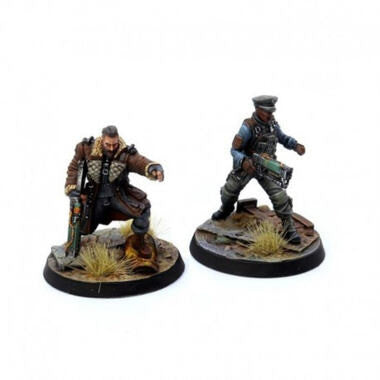 Fallout Wasteland Warfare: Brotherhood of Steel - Elder Maxson & Captain Kells