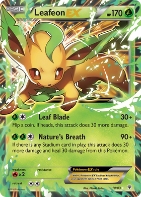 Leafeon-EX 10/83 - Generations Holofoil (HP)