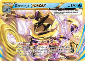 Greninja BREAK 41/122 - BREAKpoint Holofoil (HP)
