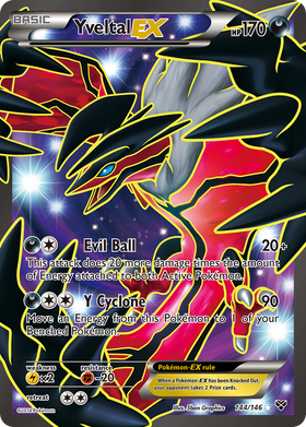 Yveltal-EX 144/146 - XY Holofoil (LP)