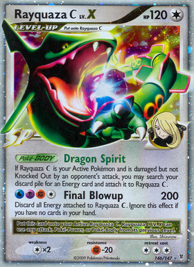 Rayquaza C LV.X 146/147 - Supreme Victors Holofoil (HP)