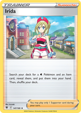Irida 147/189 - Astral Radiance Reverse Holofoil (HP)