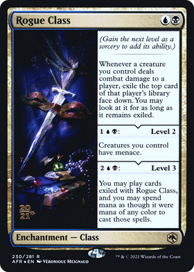 Rogue Class (PRE-230S) - Adventures in the Forgotten Realms Promos Foil