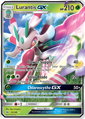 Lurantis-GX 15/149 - Sun Moon Holofoil (HP)