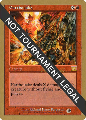 Earthquake - 1999 Kai Budde (6ED) (SB)