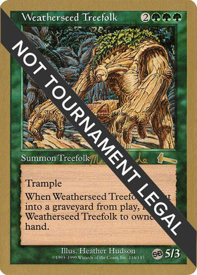 Weatherseed Treefolk - 1999 Matt Linde (ULG) (SB)