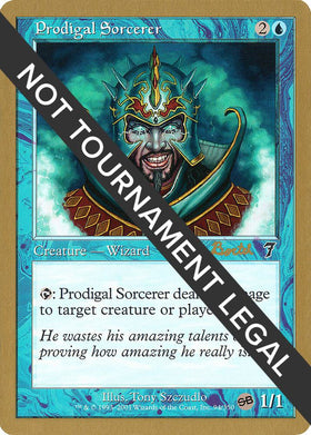 Prodigal Sorcerer - 2001 Alex Borteh (7ED) (SB)