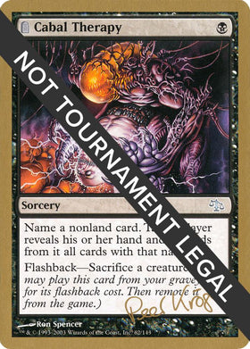 Cabal Therapy - 2003 Peer Kroger (JUD)