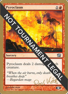 Pyroclasm - 2003 Peer Kroger (8ED) (SB)