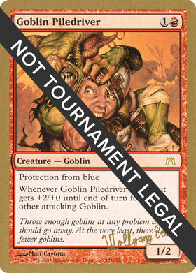 Goblin Piledriver - 2003 Wolfgang Eder (ONS)