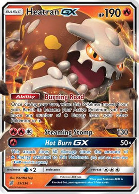 Heatran GX 25/236 - SM Unified Minds Holofoil