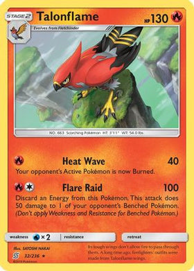 Talonflame 32/236 - SM Unified Minds