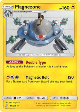 Magnezone 60/236 - SM Unified Minds Reverse Holofoil