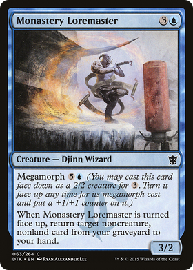 Monastery Loremaster (DTK-063) - Dragons of Tarkir Foil