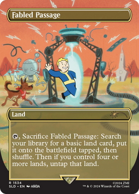 Fabled Passage (SLD-1534) - Secret Lair Drop (Borderless)