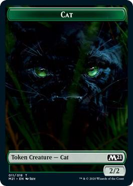 Cat (011) // Zombie Double-Sided Token