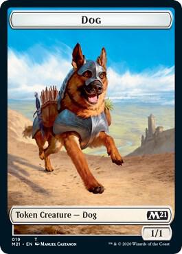 Dog // Griffin Double-Sided Token