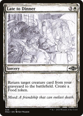 Late to Dinner (Showcase)