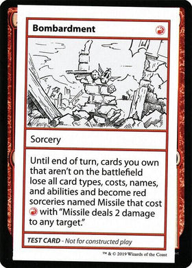 Bombardment (No PW Symbol)