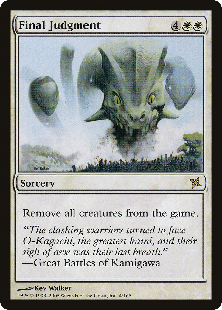 Final Judgment (BOK-004) - Betrayers of Kamigawa