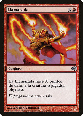 Blaze (Spanish) - "Llamarada"