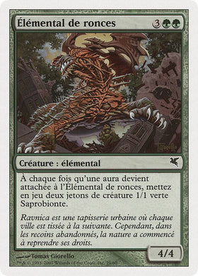Bramble Elemental (French) - "Elemental de ronces"