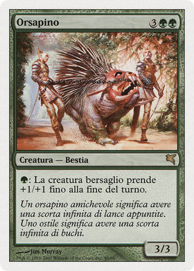 Ursapine (Italian) - "Orsapino"