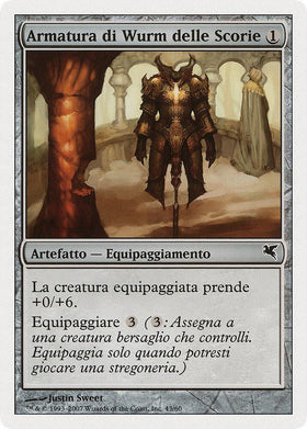 Slagwurm Armor (Italian) - "Armatura di Wurm delle Scorie"