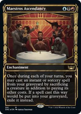 Maestros Ascendancy (Gilded Foil)