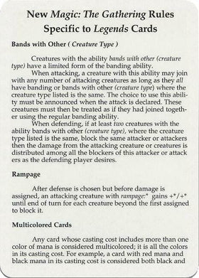 Legends Rules Card
