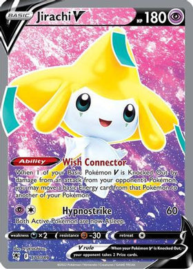 Jirachi V 170/189 - Astral Radiance Holofoil (LP)