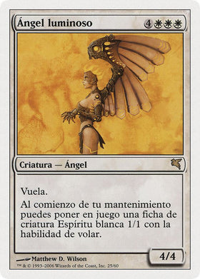 Luminous Angel (Spanish) - "Ángel luminoso"