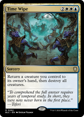 Time Wipe (BLC-262) - Bloomburrow Commander