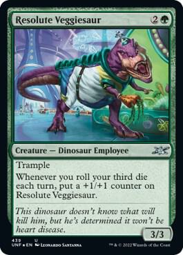 Resolute Veggiesaur (Galaxy Foil)