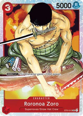 Roronoa Zoro (ST01-013) Starter Deck 1: Straw Hat Crew Foil