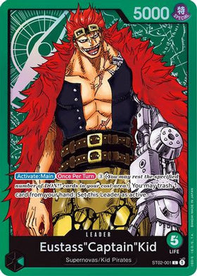 Eustass"Captain"Kid (ST02-001) Starter Deck 2: Worst Generation Foil