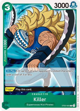Killer (ST02-005) Starter Deck 2: Worst Generation