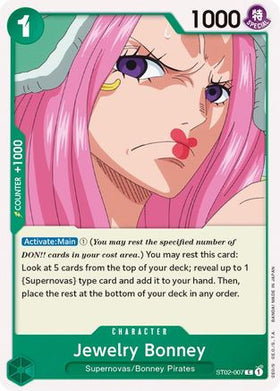 Jewelry Bonney (ST02-007) Starter Deck 2: Worst Generation