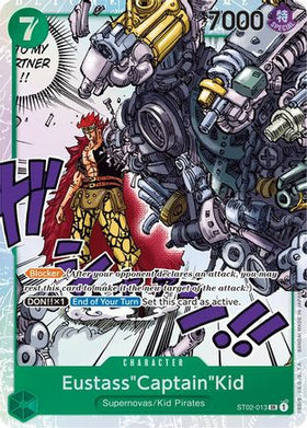 Eustass"Captain"Kid (ST02-013) Starter Deck 2: Worst Generation Foil