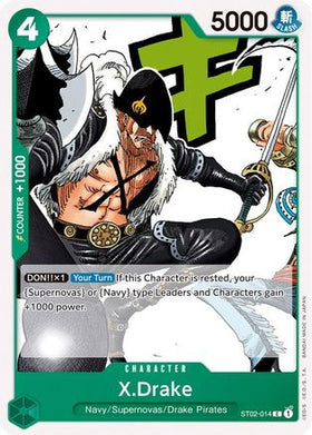 X.Drake (ST02-014) Starter Deck 2: Worst Generation