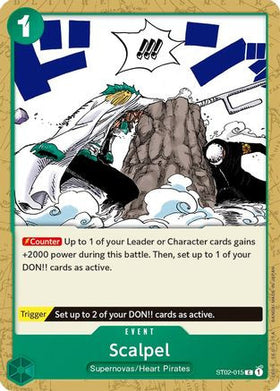 Scalpel (ST02-015) Starter Deck 2: Worst Generation