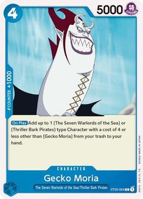 Gecko Moria (ST03-004) Starter Deck 3: The Seven Warlords of The Sea