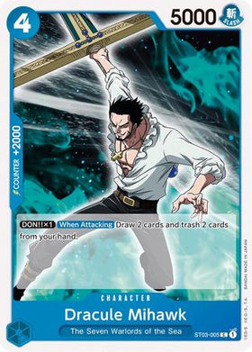 Dracule Mihawk (ST03-005) Starter Deck 3: The Seven Warlords of The Sea