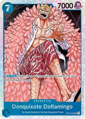 Donquixote Doflamingo (ST03-009) Starter Deck 3: The Seven Warlords of The Sea Foil