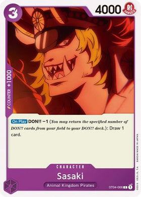 Sasaki (ST04-006) Starter Deck 4: Animal Kingdom Pirates