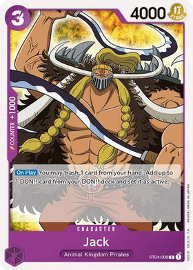 Jack (ST04-008) Starter Deck 4: Animal Kingdom Pirates