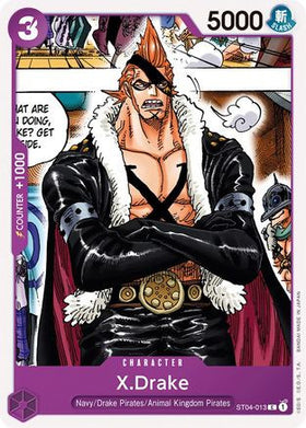 X.Drake (ST04-013) Starter Deck 4: Animal Kingdom Pirates