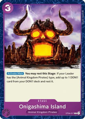 Onigashima Island (ST04-017) Starter Deck 4: Animal Kingdom Pirates
