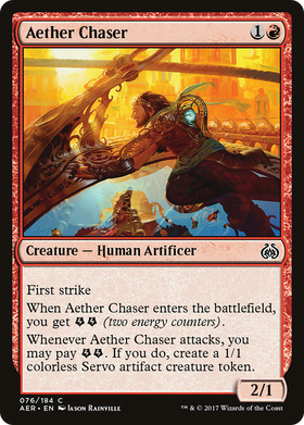 Aether Chaser (AER-076) - Aether Revolt Foil